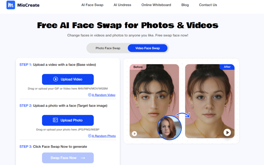Reface замена лица на фото онлайн Face Swap Photo Ai