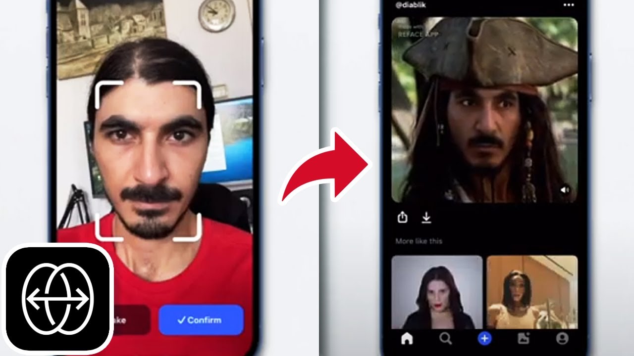 Reface замена лица на фото онлайн How to Easily Swap Faces with Reface App Celebrity Face Swap Face Swap Video - Y