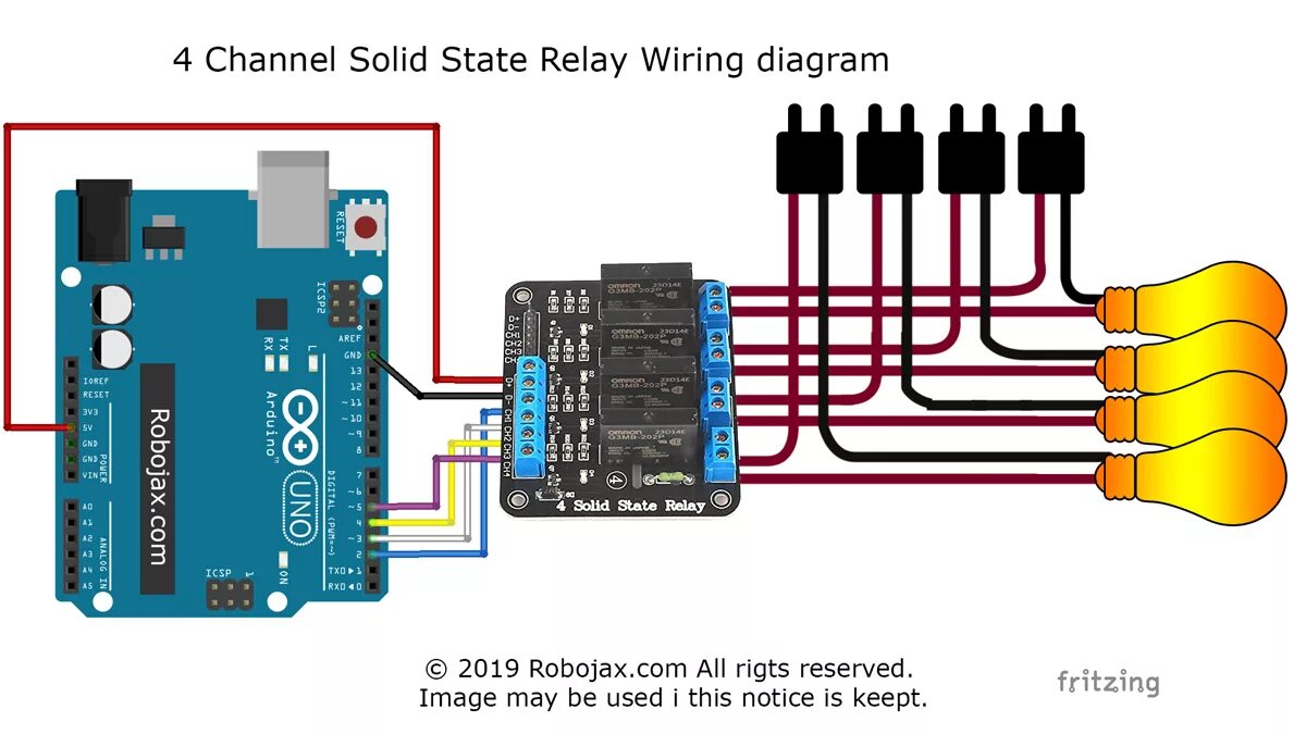 Relay 1 подключение 4х канальное твердотельное реле - не дает напряжения Амперка / Форум