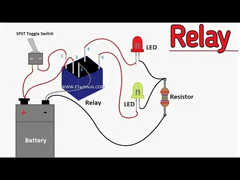 Relay 1 подключение Relay क्या है और कैसे काम करती है ? - YouTube