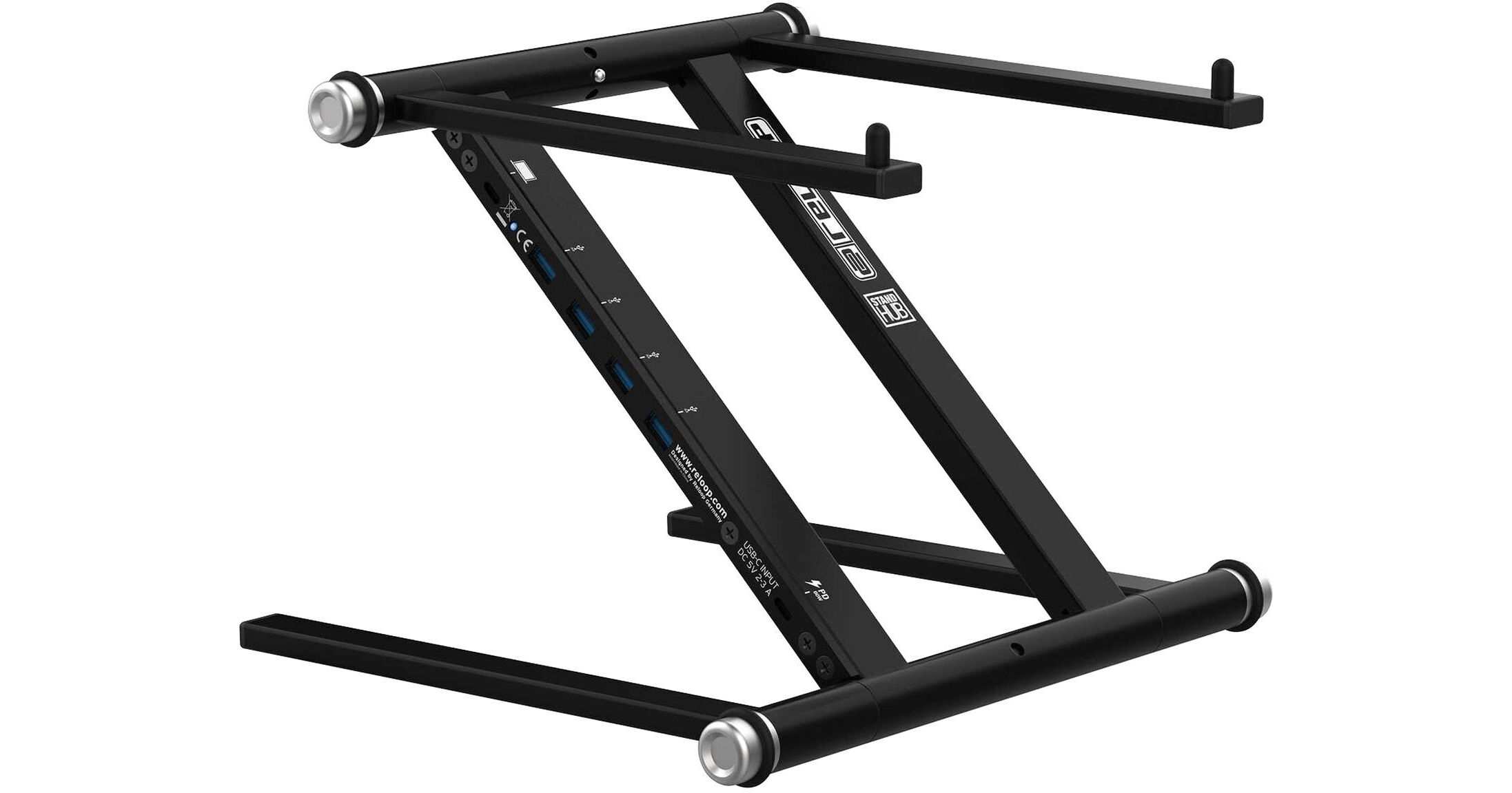 Reloop stand без подключения Reloop Stand Hub Advanced Laptop Stand with USB & Power