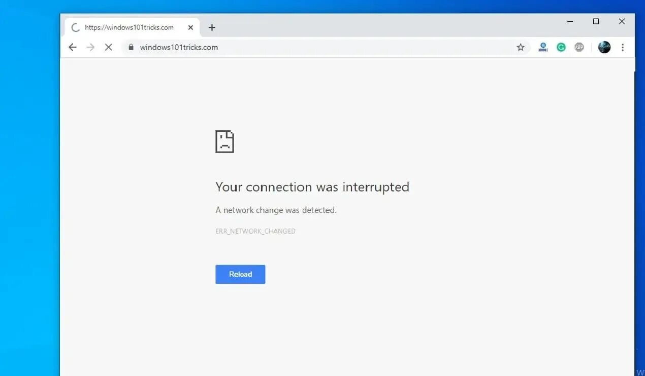 Remnant 2 подключение к сети прервано Solved: ERR_NETWORK_CHANGED Google Chrome Error on Windows 10