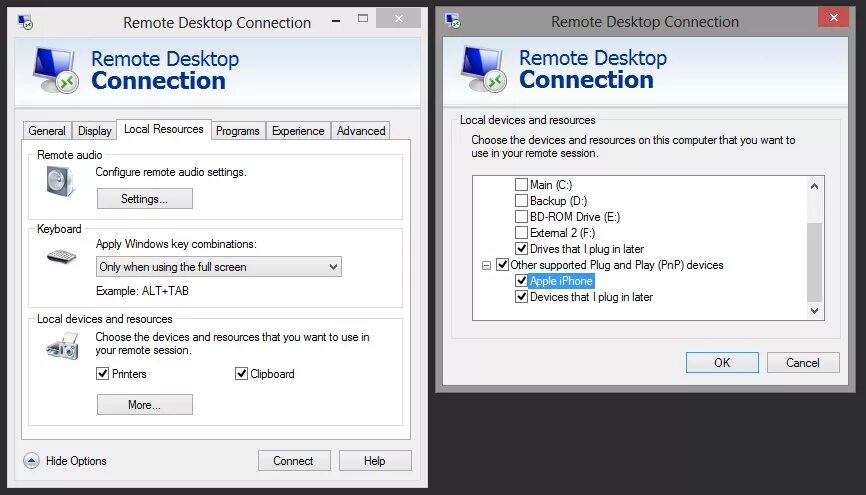 Remote удаленное подключение Forvent det Pakistan frugtbart usb over rdp afstemning Pasture hane