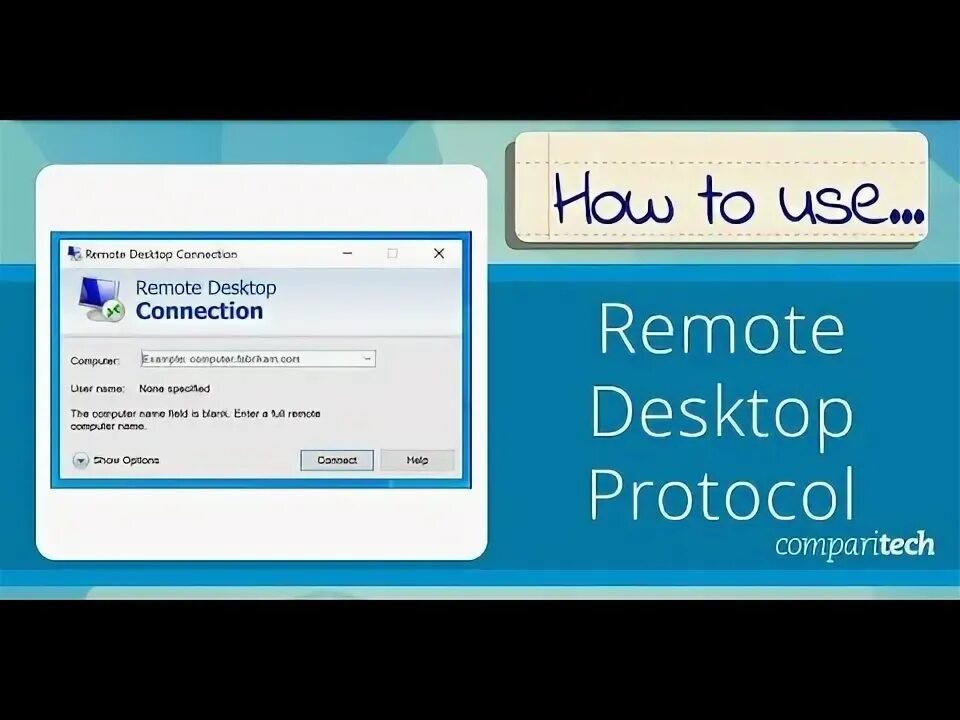 Remote удаленное подключение How to Use Remote Desktop Connection Windows 10 - YouTube