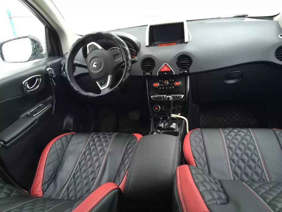 Renault logan 1 тюнинг салона Штатное головное устройство - Renault Koleos (1G), 2008 года тюнинг DRIVE2