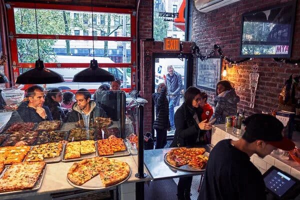 Resize pizza пушкинская ул 221л фото Best Pizza in N.Y.C.: Try These 10 Slices - The New York Times