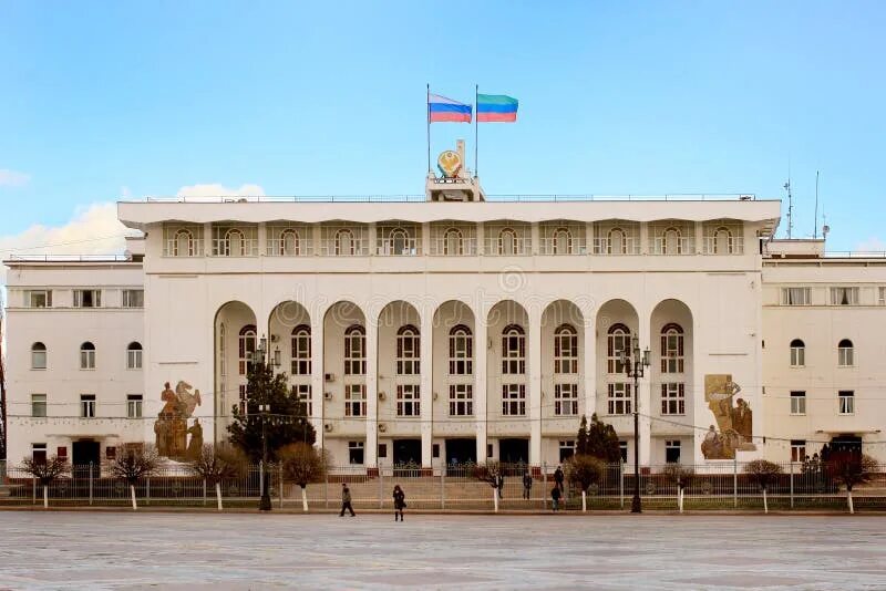 Respublic федеральное ш 15 махачкала фото The Building of the Government of the Republic of Dagestan in Makhachkala City S