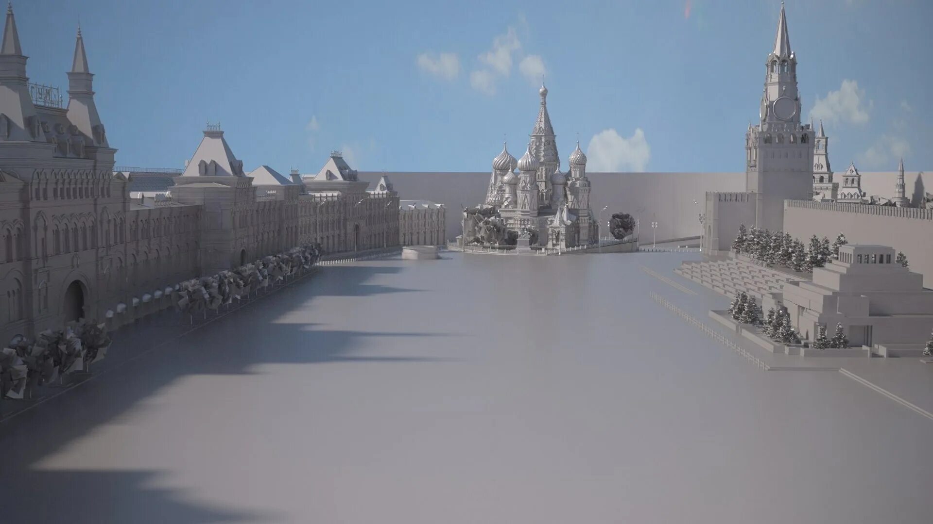 Restore красная площадь 3 фото 3D Model Red Square Russia - TurboSquid 1271146