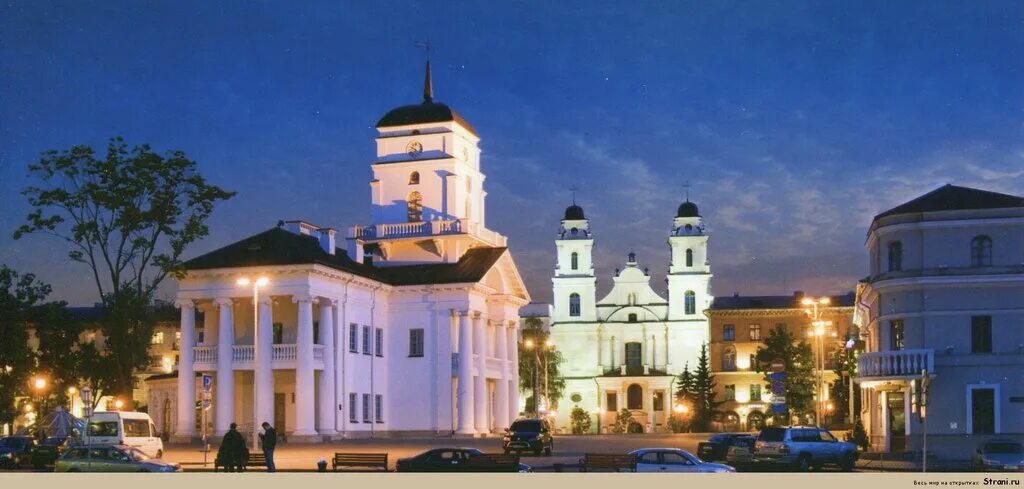 Retrobus minsk площадь свободы 2а минск фото Cathedral of the Blessed Virgin Mary, catholic church, Belarus, Minsk, ploshchad