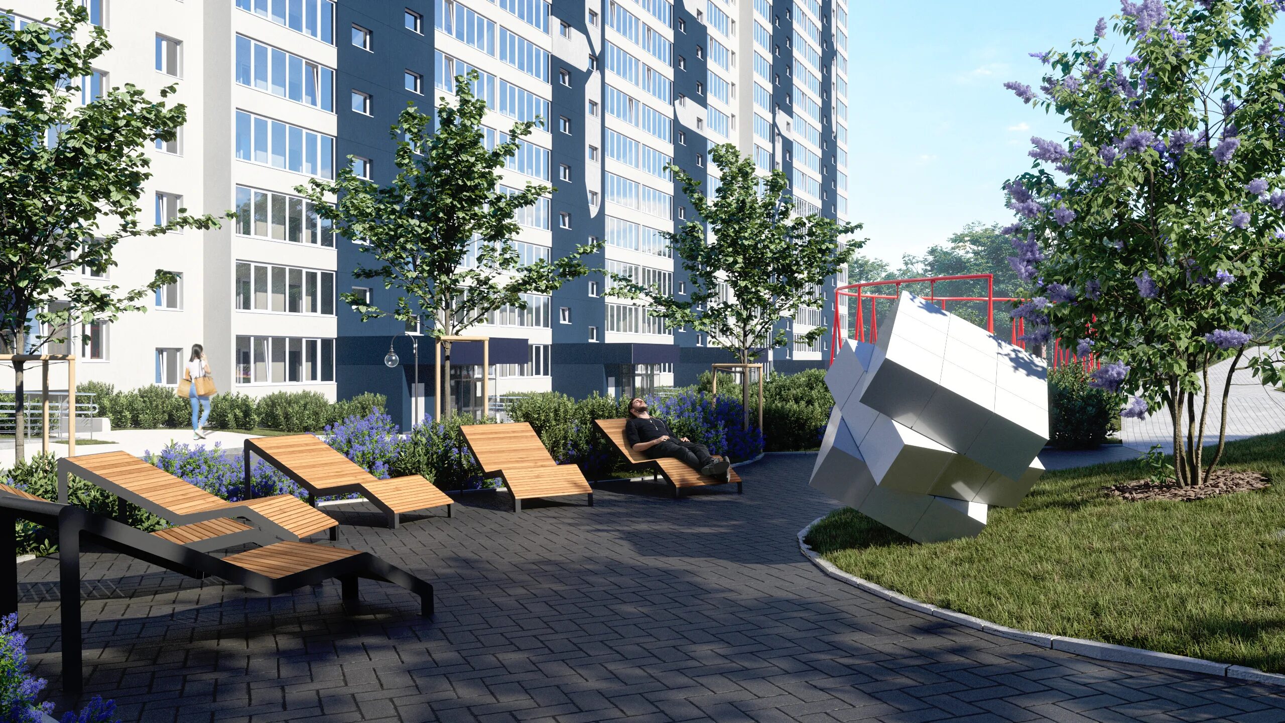 Retrocity иркутский тракт 185б томск фото ЖК "RETROcity" 18-этажный дом по адресу г. Томск, тракт Иркутский, д. 185б от за