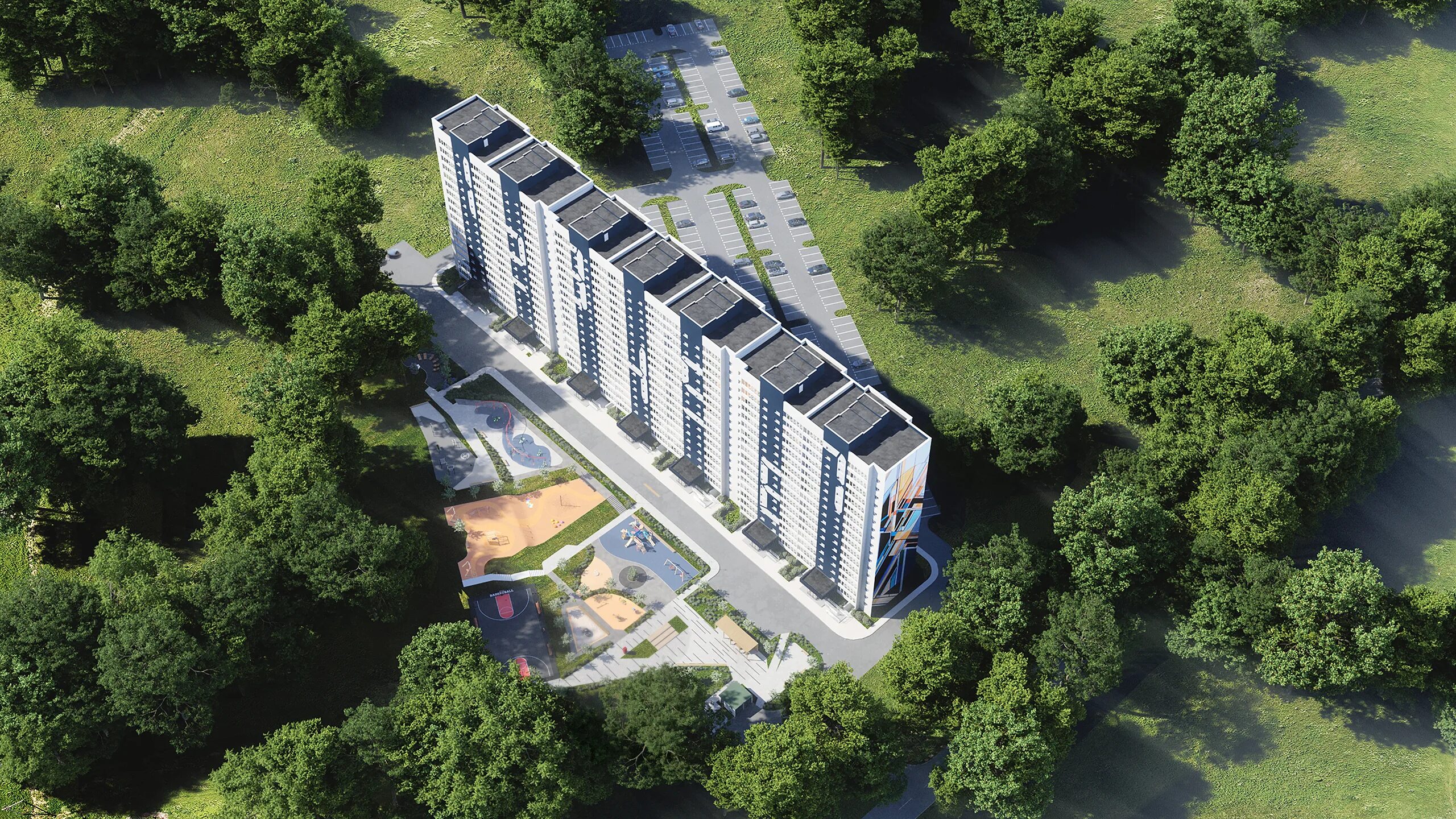 Retrocity иркутский тракт 185б томск фото ЖК "RETROcity" 18-этажный дом по адресу г. Томск, тракт Иркутский, д. 185б от за