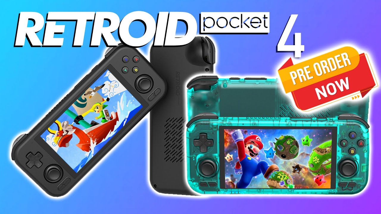 Retroid pocket 4 pro подключение к телевизору The Retroid Pocket 4 Pro Pre-Orders Are Live! This Is Going To Be Awesome! - You