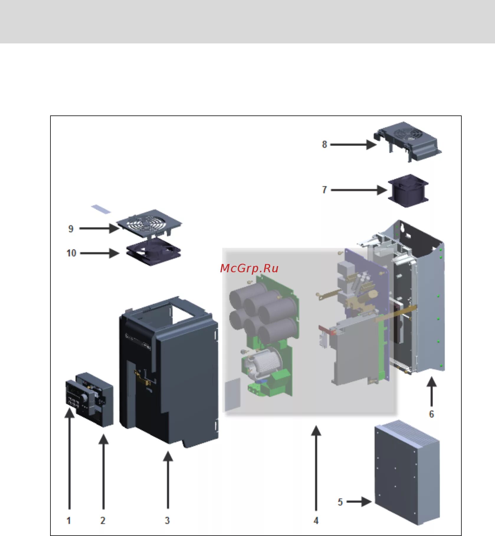 Rexroth vfc3610 схема подключения проводов Bosch Rexroth VFC5610 2K20 380/480 B (3 фазы) 315/368 Техобслуживание заменяемых