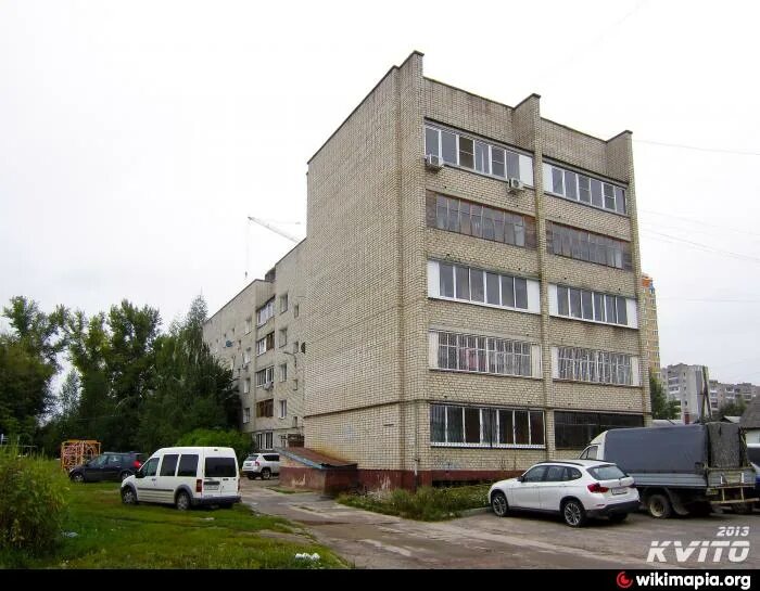 Rezone пожарная ул 25а орел фото Pozharnaya ulitsa, 78 - Oryol apartment building, 1995_construction