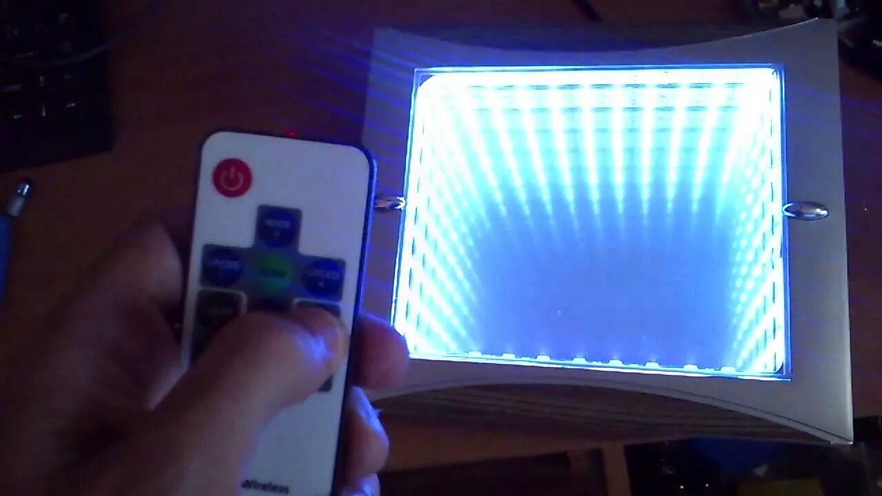 Rgb светильник своими руками 3D RGB светильник с RF пультом - YouTube