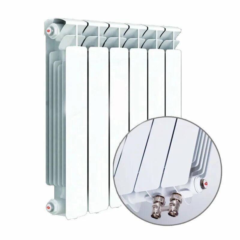 Rifar base 350 нижнее подключение Радиатор биметаллический Rifar Base 500/100 4 секции купить в интернет-магазине 