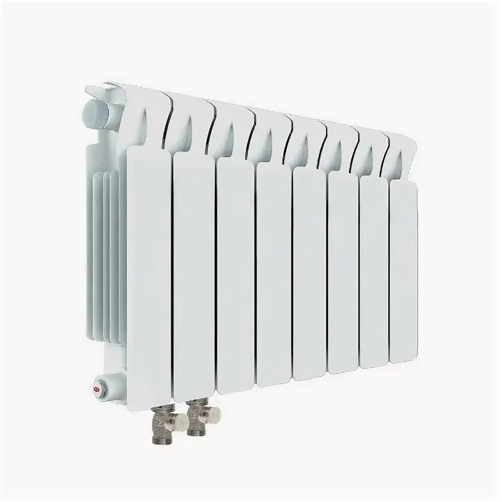 Rifar monolit 500 10 нижнее подключение Секционные биметаллические радиаторы RIFAR MONOLIT 300, с боковым и нижним подкл