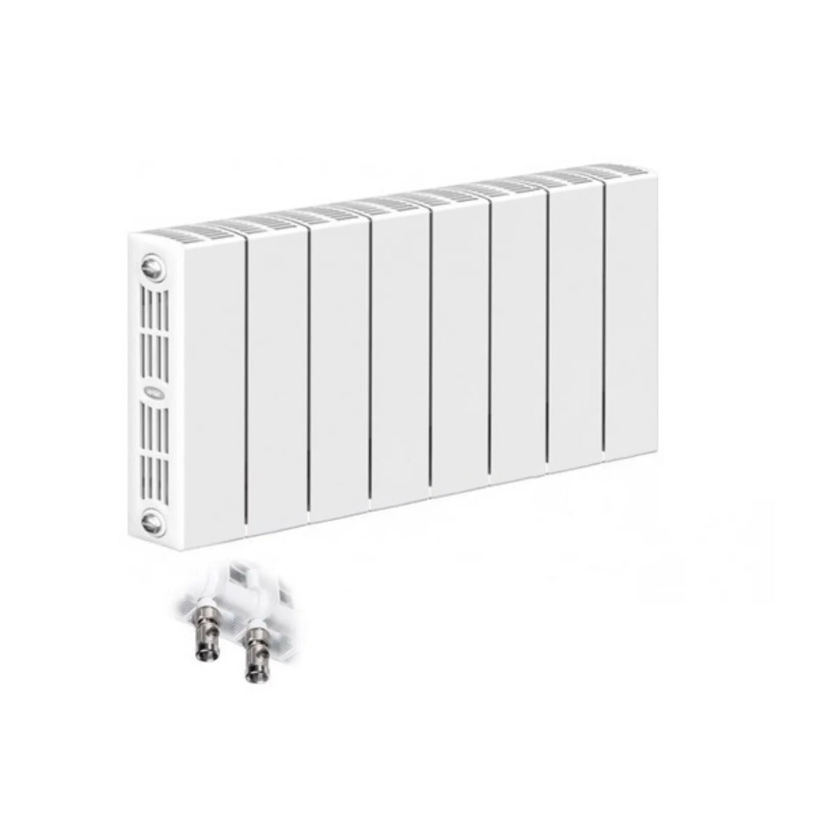 Rifar supremo 8 секций нижнее подключение Радиатор биметаллический RIFAR SUPReMO VENTIL SVL, 350x90 мм, 8 секций, нижнее л