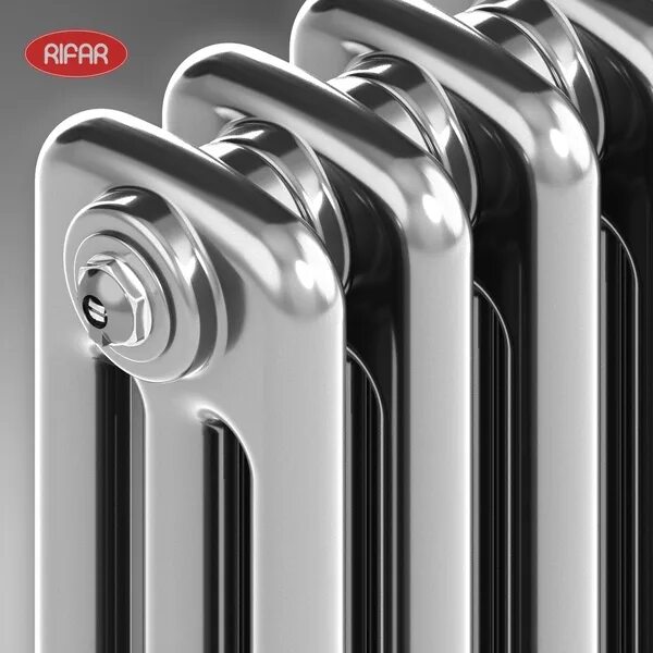 Rifar трубчатые радиаторы с нижним подключением Трубчатый радиатор Rifar TUBOG 2057/19, двухтрубный, 565 мм высотой, 892 мм длин