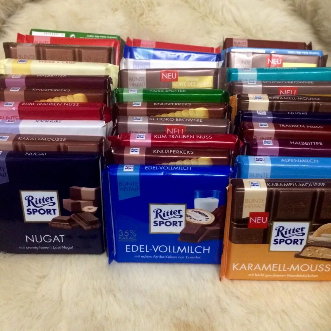 Ritter sport шоколад фото Картинки шоколадки риттер спорт - Фото подборки 2