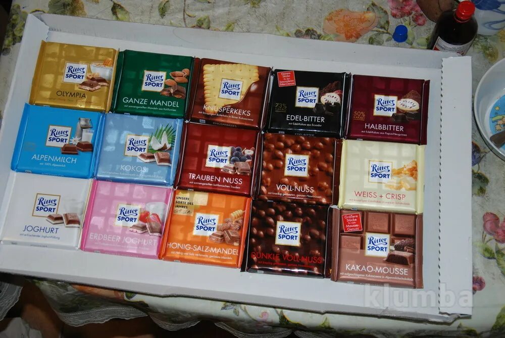 Ritter sport шоколад фото Ritter sport шоколад из германии., цена 40 грн - купить Продукты новые - Клумба