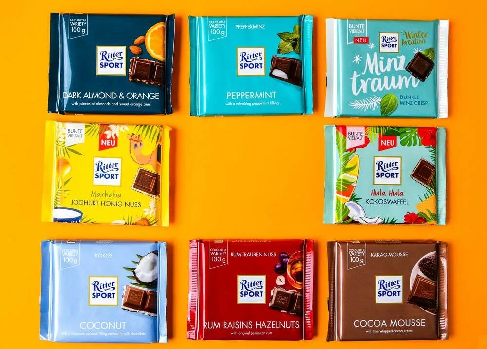 Ritter sport шоколад фото Ritter Sport defeats Milka in chocolate war - RetailDetail EU