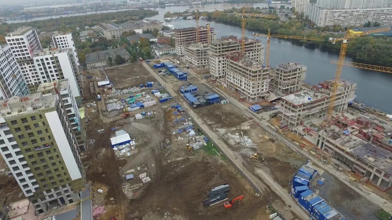River house димитровград ст юбилейный 762 фото Облет строительства Ривер Парк - YouTube