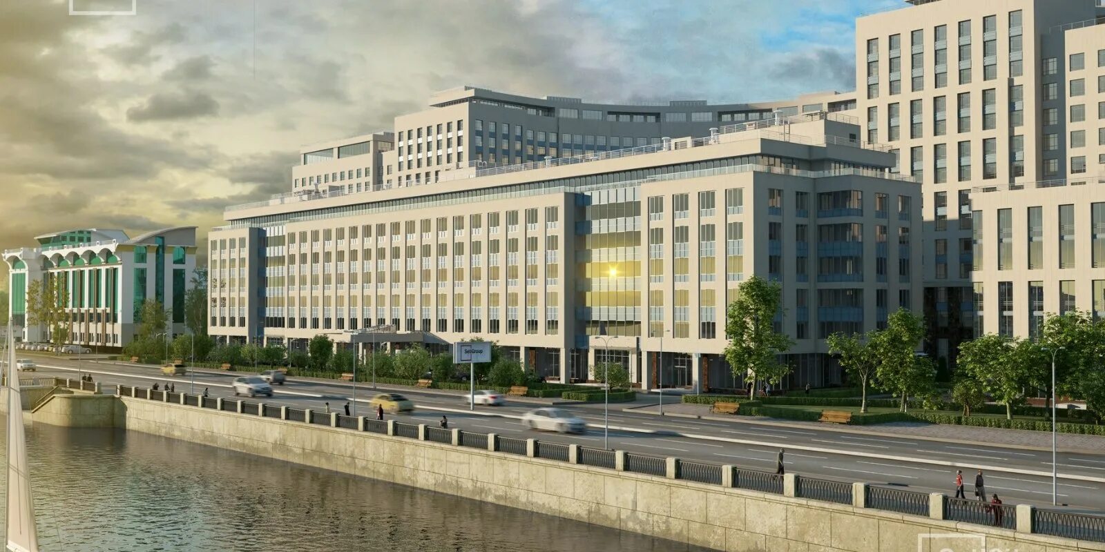 Riverside ушаковская наб 3 корп 2 фото Купить квартиру в жилом комплексе Riverside (Риверсайде) в Санкт-Петербурге - 12