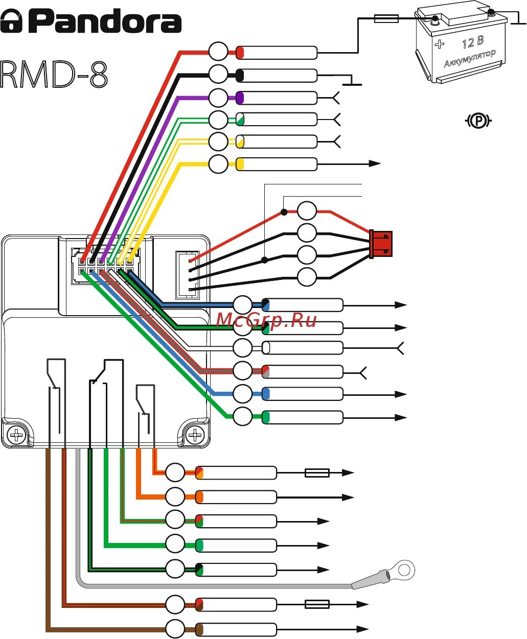 Rmd 5 схема подключения PanDECT X-1800 14/25 Х1 х2