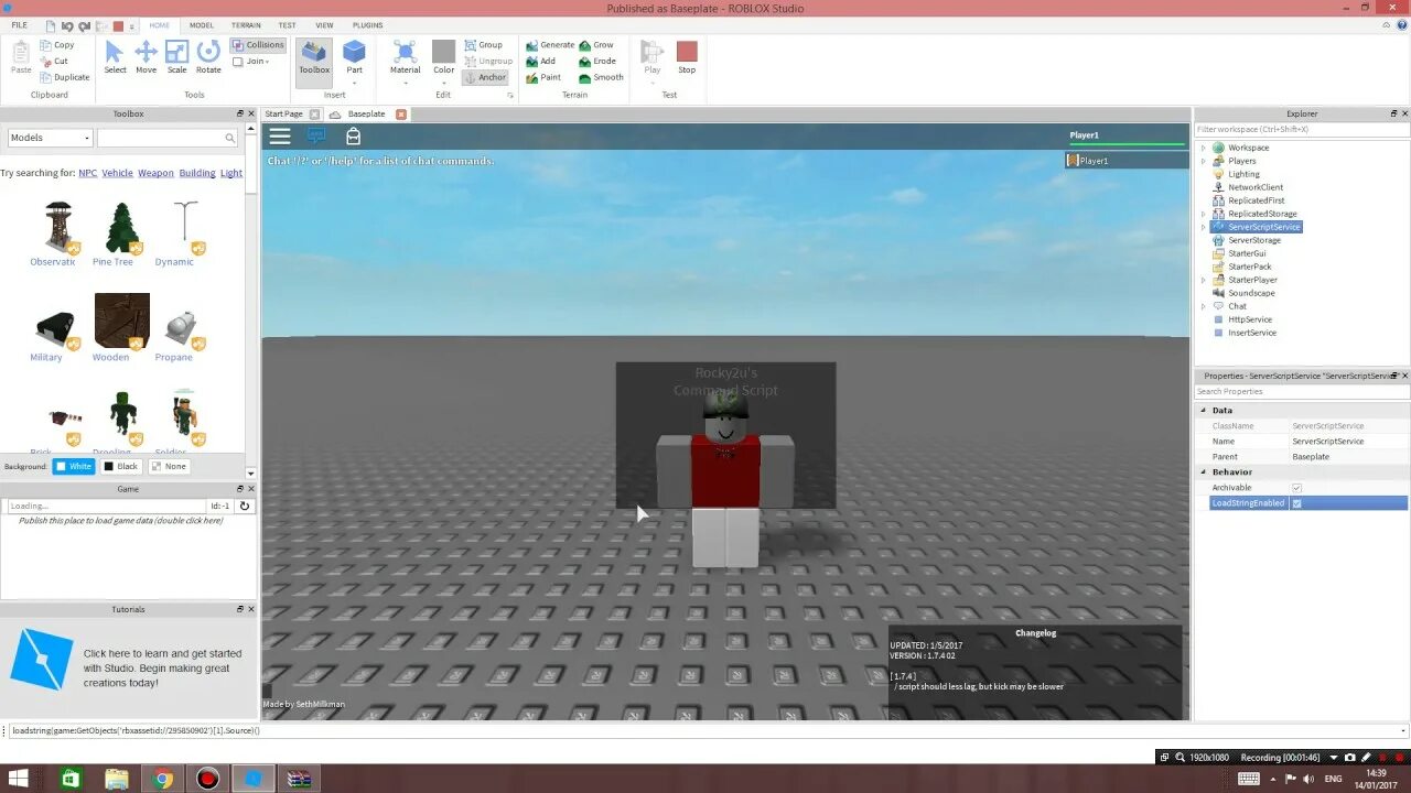 Roblox studio как сделать самодельного врага Roblox // Tutorial: How to execute scripts/loadstrings on Studio! - YouTube