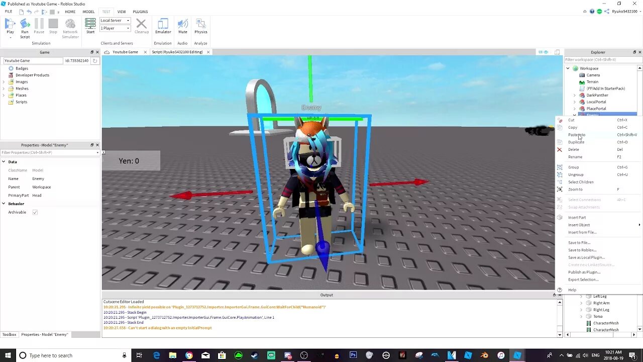 Roblox studio как сделать самодельного врага Roblox Studio :: Making an NPC Quest - YouTube