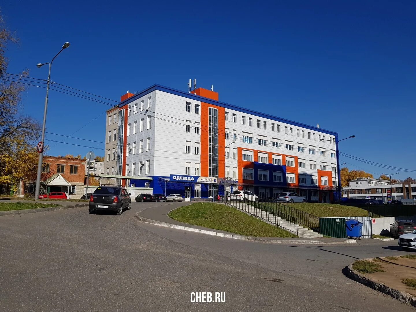 Rocket gym ул пирогова 10 чебоксары фото Выезд на улицу Пирогова, вид фабрики на ул. Пирогова 10 - октябрь 2021-го