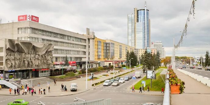 Rokas просп победителей 4 минск фото Реконструкцию путепровода на Немиге завершат в сентябре