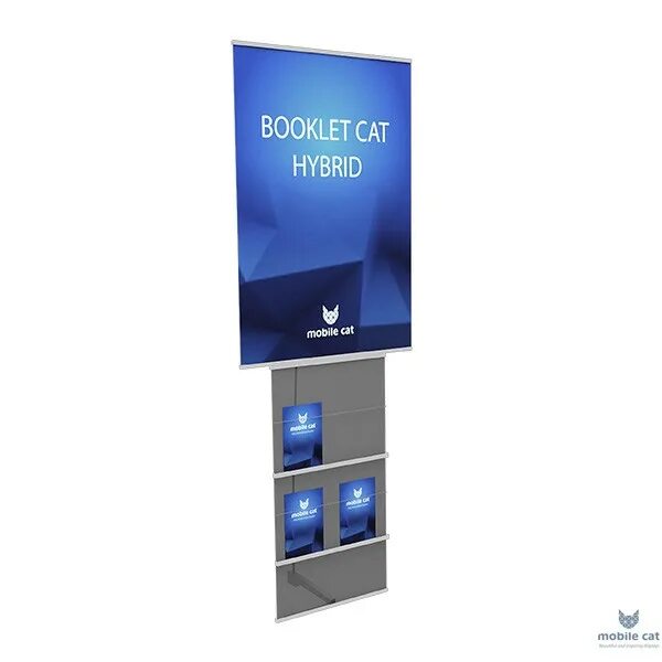 Roll up стенда jumper cat схема установки Ролл ап стенд Booklet Cat Hybrid 4A4 ⋆ mobilecat.ru