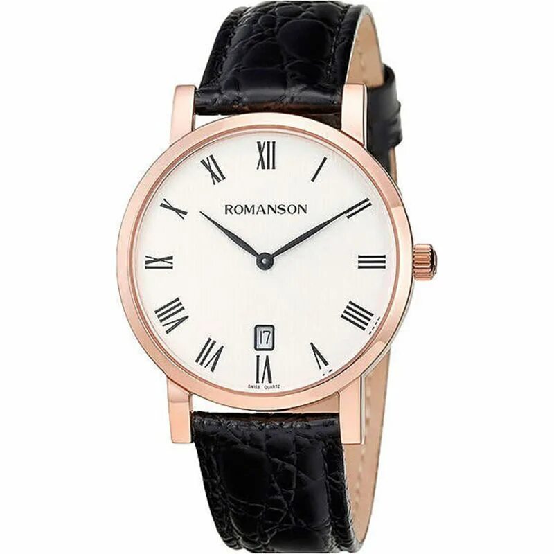 Romanson часы фото Наручные часы TL5507 CMR(WH) (Южная Корея) купить за 6 680 ₽ в Сибтайм