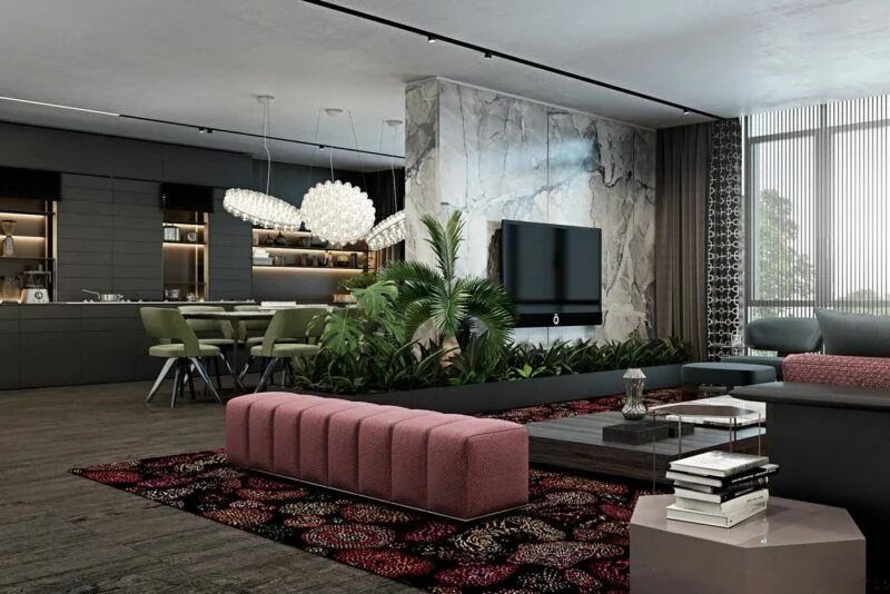 Room дизайн интерьера Декор квартиры - 70 фото необычных дизайнерских идей Luxury apartments interior,
