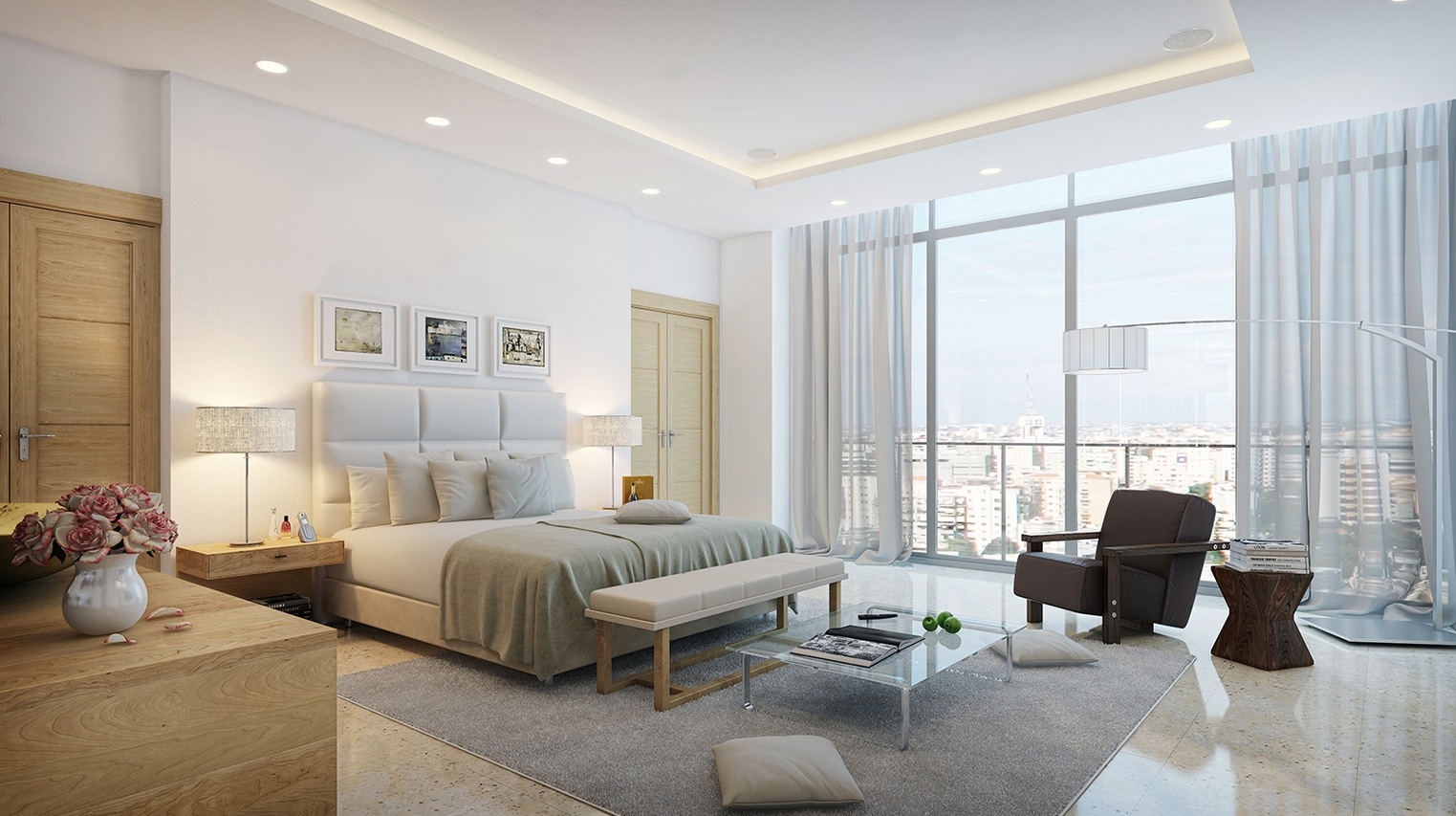 Room дизайн интерьера Fashionable bedrooms Realtycoo
