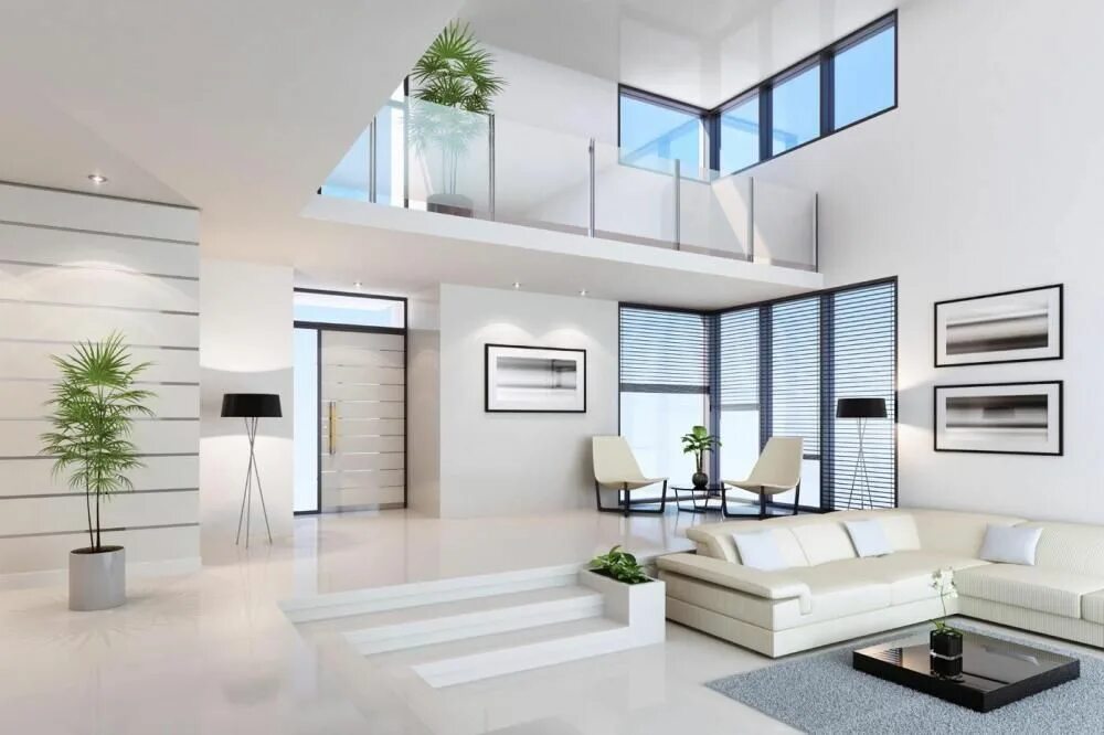 Room дизайн интерьера 20 Beautiful White Homes To Draw Inspiration From! Modern house design, Modern i