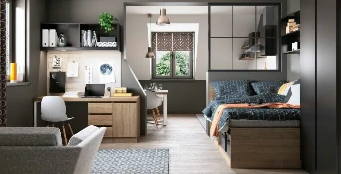 Room room дизайн студия student bedroom - Google-søk Student bedroom, Contemporary bedroom design, Bedro