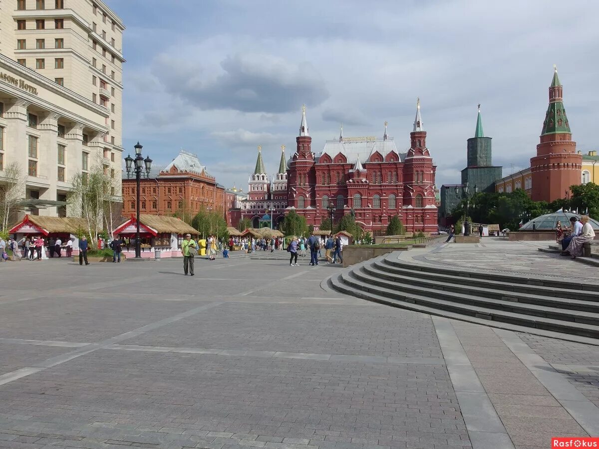 Rostic s москва манежная площадь фото Манежная площадь. Фотограф Игорь Белоногов