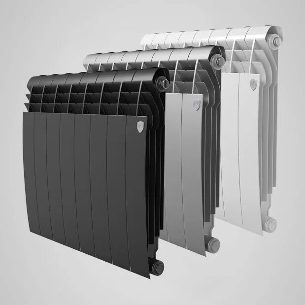 Royal biliner 500 нижнее подключение Радиатор алюминиевый Royal Thermo MONOBLOCK A 500 2.0 - 6 секц.