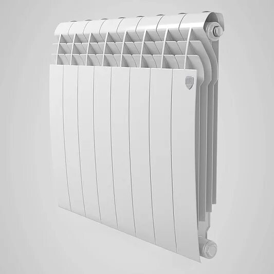 Royal biliner 500 нижнее подключение Радиатор биметаллический Royal Thermo Biliner 500 Bianco Traffico 1 секция купит