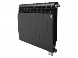 Royal biliner 500 нижнее подключение Радиатор биметаллический Royal Thermo Biliner VDR Noir Sable 500 - 12 секц. купи