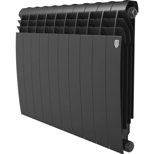 Royal biliner 500 нижнее подключение Радиатор ROYAL THERMO Biliner 500 new - 10 секции биметалл Noir Sable НС-1176307