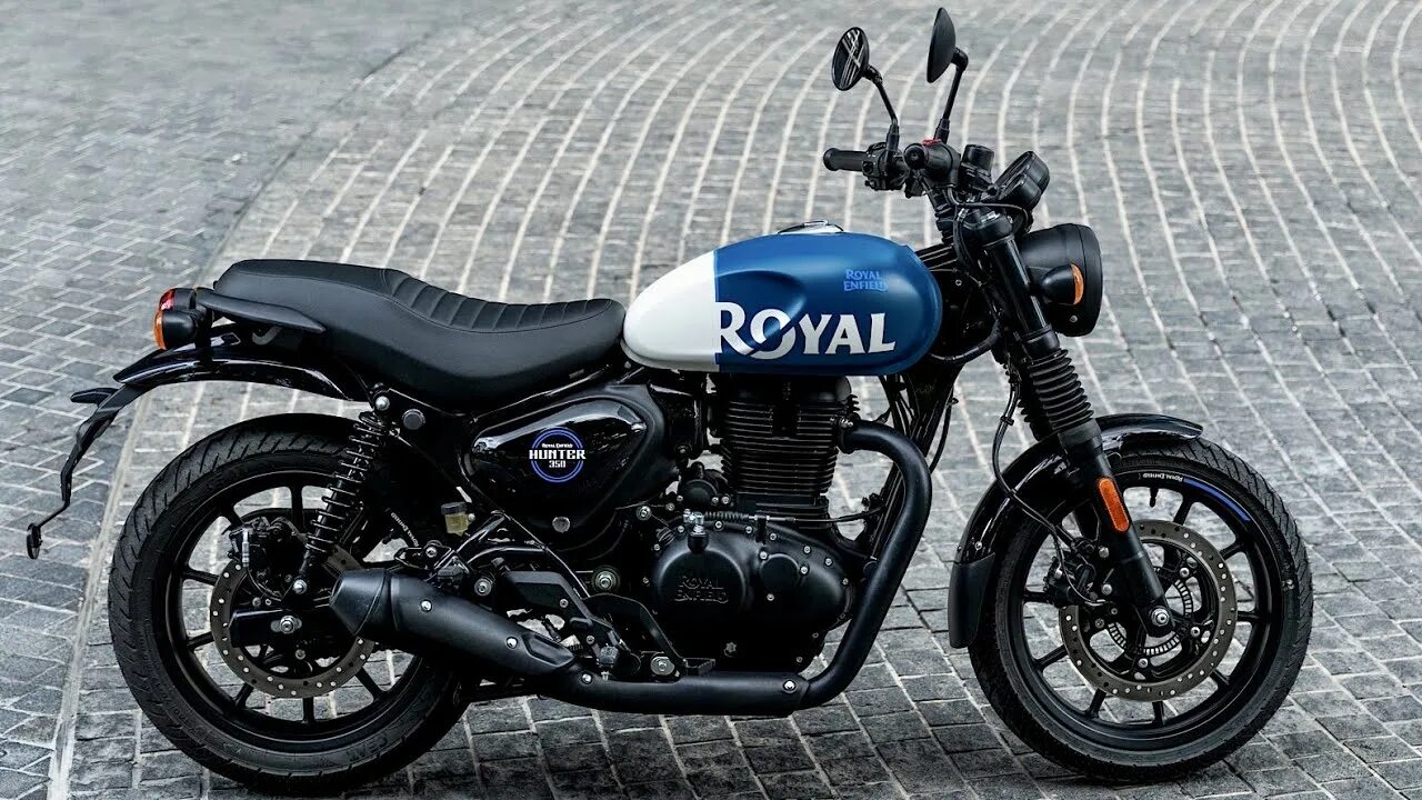 Royal enfield приморский просп 80 фото 2022 Royal Enfield Hunter 350 - Rebel Blue Colour (Cinematic) - YouTube
