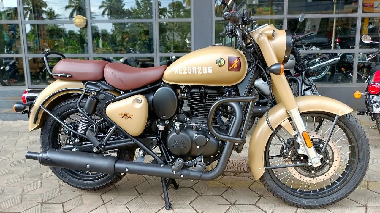 Royal enfield приморский просп 80 фото 2022 Royal Enfield Classic 350 Signals Desert Sand Walkaround Review - 2022 RE C