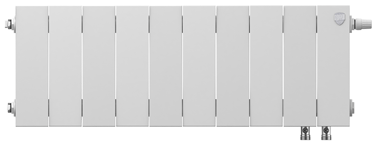 Royal pianoforte 200 подключение нижнее Радиатор Royal Thermo PianoForte 200 /Bianco Traffico - 10 секц. VDR - купить по