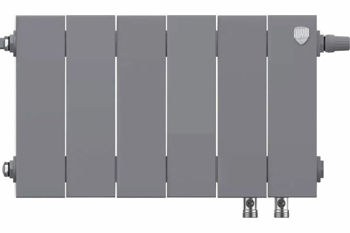 Royal pianoforte 200 подключение нижнее Радиатор ROYAL THERMO PianoForte 200 /Silver Satin - 6 секций VDR НС-1346034 - в
