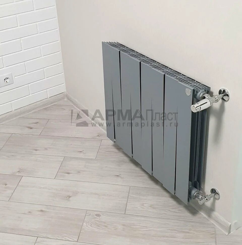 Royal pianoforte 200 подключение нижнее Радиатор биметаллический Royal Thermo PianoForte Silver Satin 500 1 сек - купить