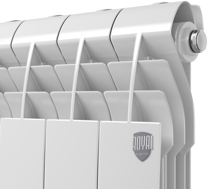 Royalthermo biliner 500 нижнее подключение Радиатор Royal Thermo Biliner Alum 500 - 10 секц., алюминиевый НС-1173469 - купи